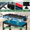 15 in 1 Spieltisch Set Tischspiel multifunktional mit Tischfußball Hockey Billard Tischtennis