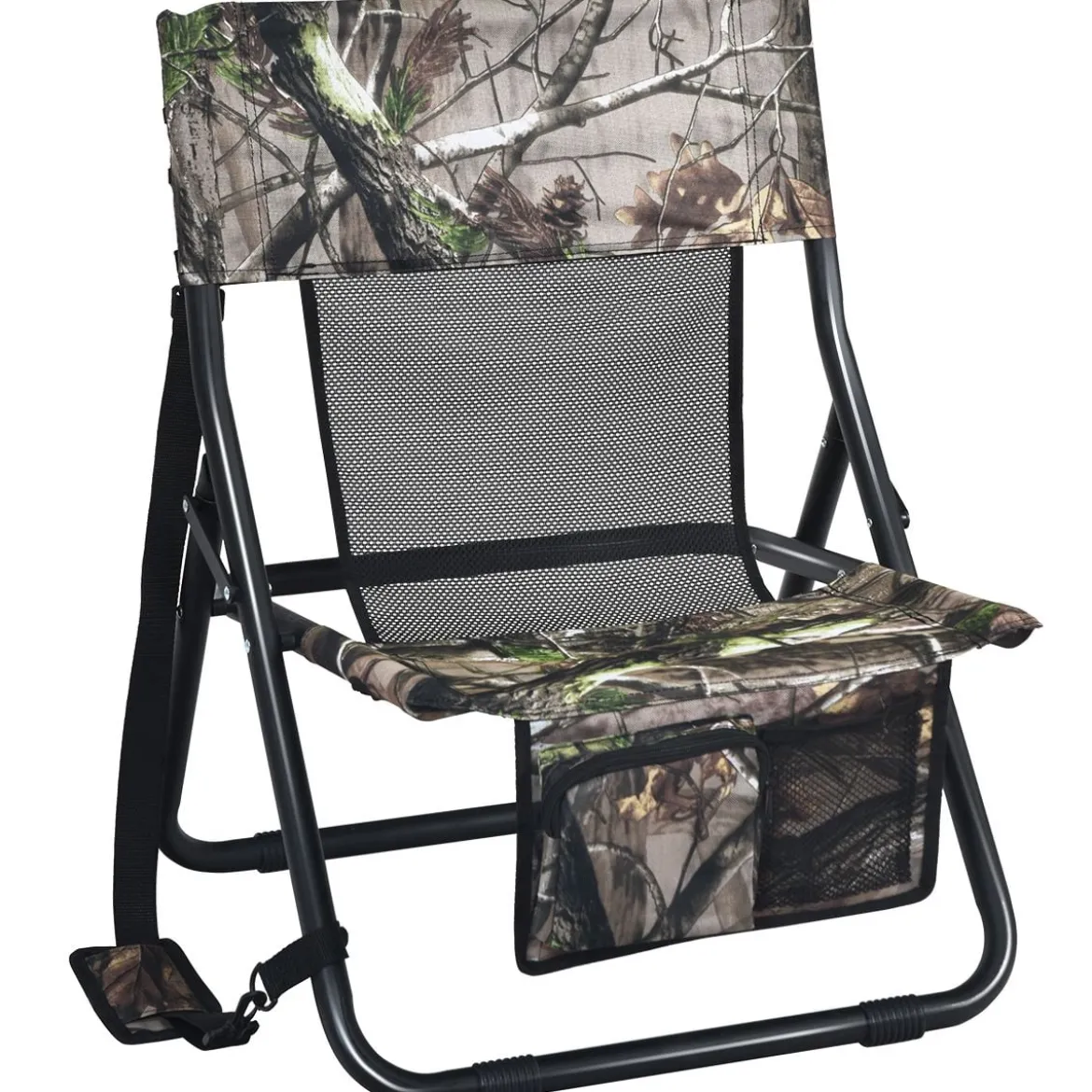 Jagdstuhl Campingstuhl Klappstuhl Faltbarer Unauffälliger Truthahn-Jagdstuhl 52x49x70 cm Tarnfarben