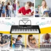 Keyboard Piano für Anfänger mit 61 Tasten Digitalpiano mit 300 Tönen