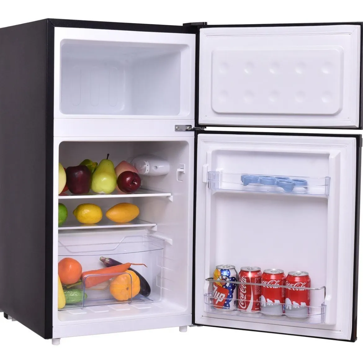 Kühlschrank mit Gefrierfach Gefrierschrank Kühl Gefrierkombination 85L
