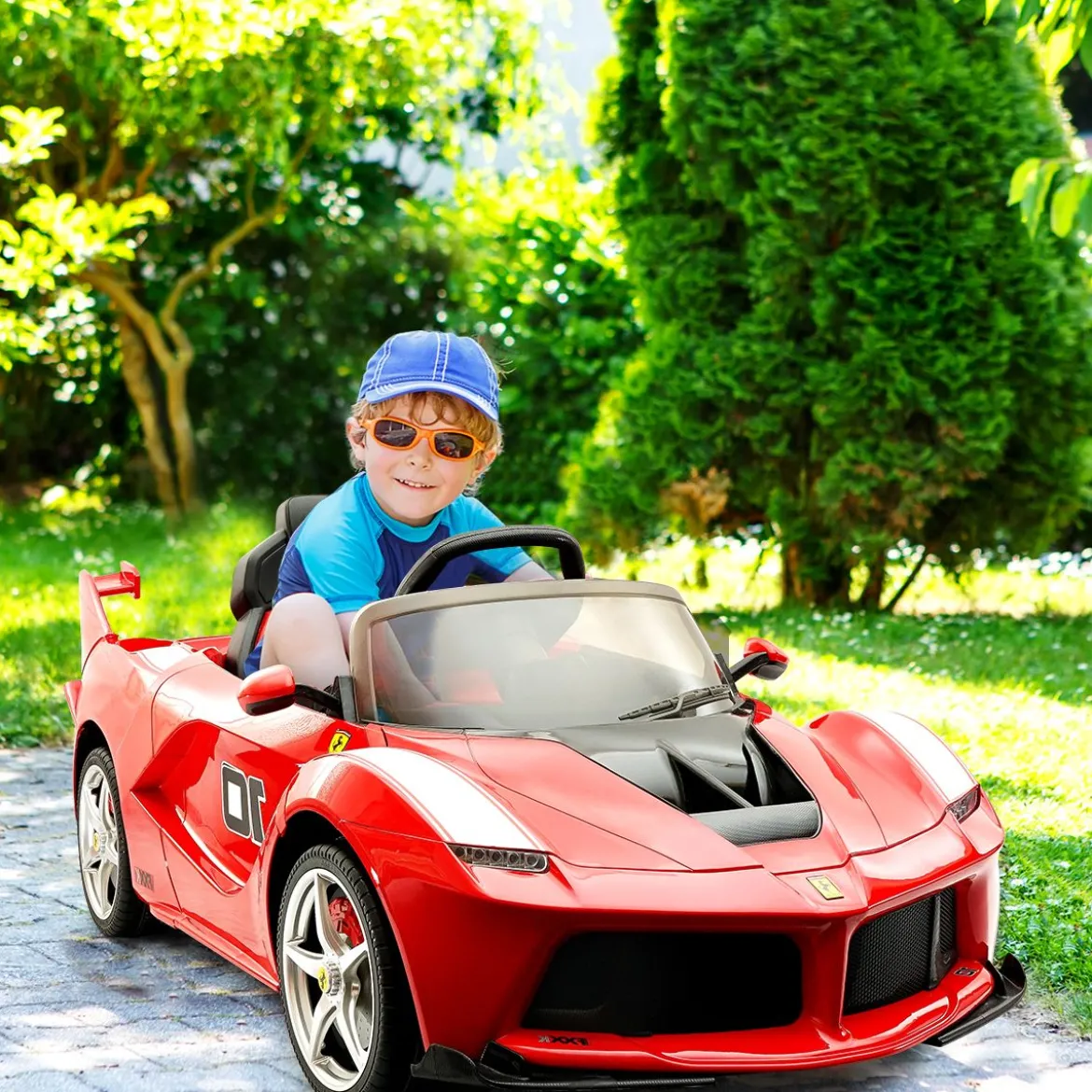 Kinderauto Laferrari Kinder Elektroauto Rot 122 x 60 x 51cm