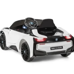 Kinderauto 12 V Batteriebetriebenes Elektroauto mit 2,4 G-Fernbedienung Weiß