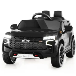 Kinder Chevrolet Elektroauto mit 2,4G Fernsteuerung & Federung & Lichtern & Musik Kinderauto