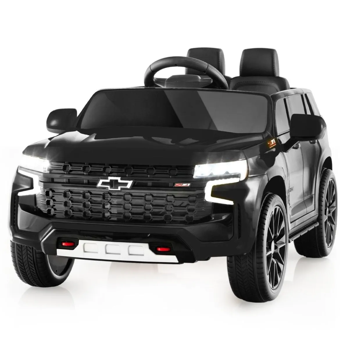 Kinder Chevrolet Elektroauto mit 2,4G Fernsteuerung & Federung & Lichtern & Musik Kinderauto
