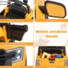 Kinder Elektroauto Ford 12V Kinderauto Elektro mit Fernbedienung & Ablagekorb & USB & Musik Gelb