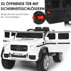 Kinder Elektroauto mit Fernbedienung Lizenzierter Mercedes-Benz Maybach Batteriebetriebener Jeep