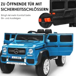 Kinder Elektroauto mit Fernbedienung Lizenzierter Mercedes-Benz Maybach Batteriebetriebener Jeep