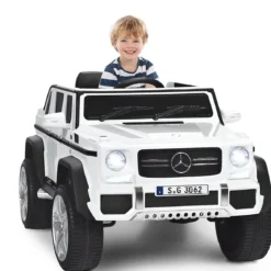 Kinder Elektroauto mit Fernbedienung Lizenzierter Mercedes-Benz Maybach Batteriebetriebener Jeep