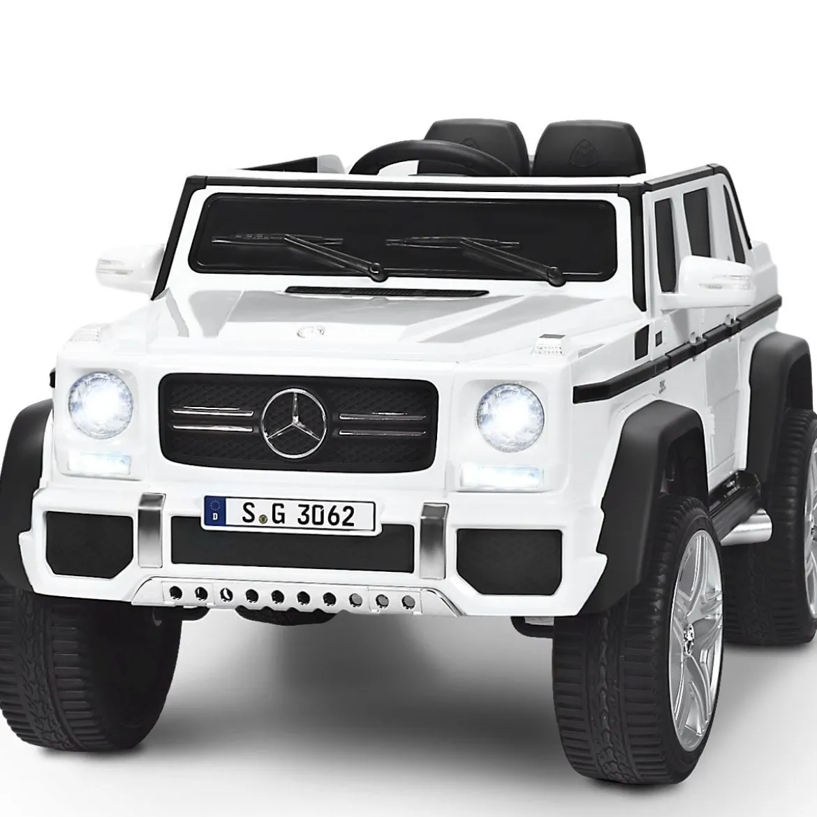 Kinder Elektroauto mit Fernbedienung Lizenzierter Mercedes-Benz Maybach Batteriebetriebener Jeep