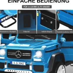 Kinder Elektroauto mit Fernbedienung Lizenzierter Mercedes-Benz Maybach Batteriebetriebener Jeep
