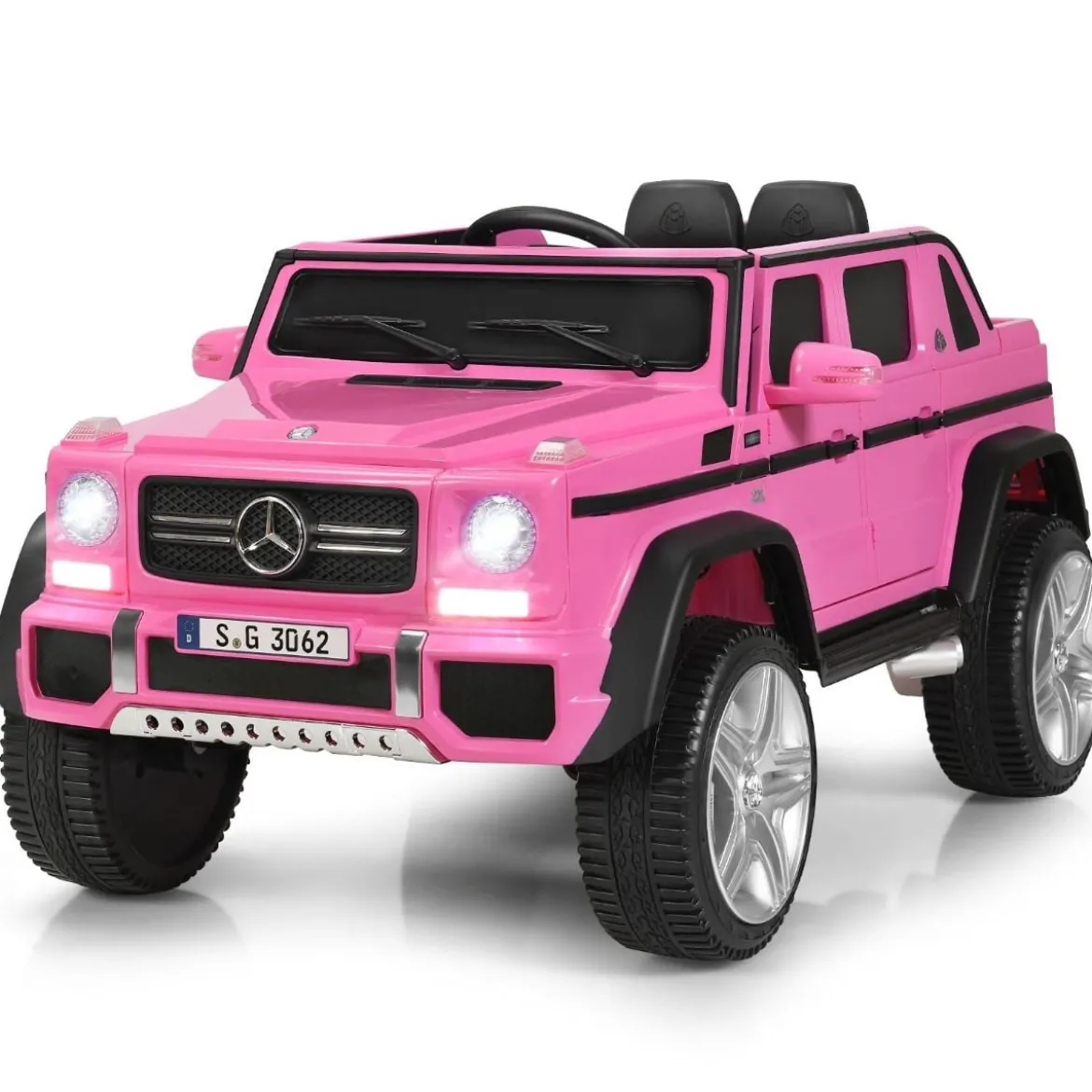 Kinder Elektroauto mit Fernbedienung Lizenzierter Mercedes-Benz Maybach Batteriebetriebener Jeep