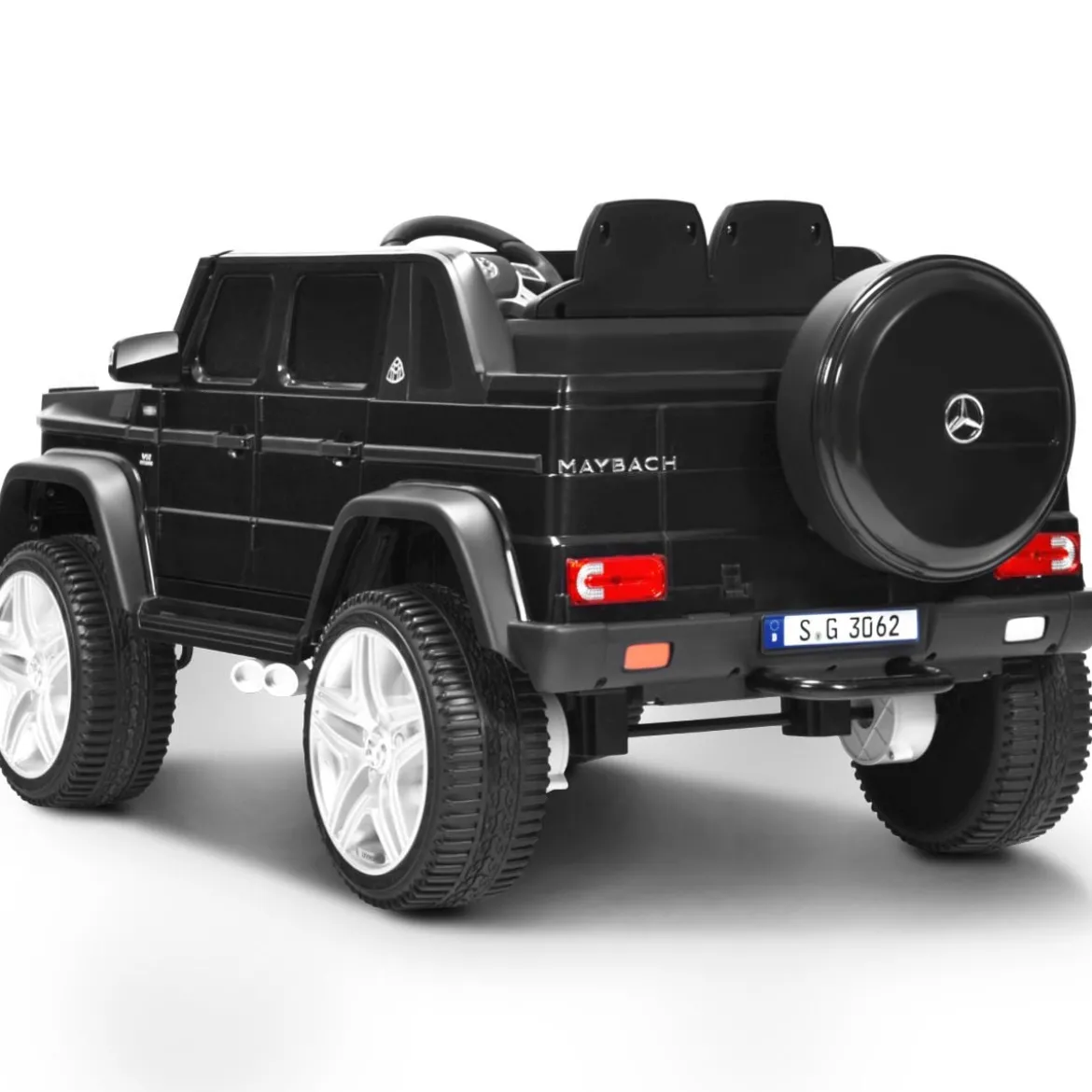 Kinder Elektroauto mit Fernbedienung Lizenzierter Mercedes-Benz Maybach Batteriebetriebener Jeep