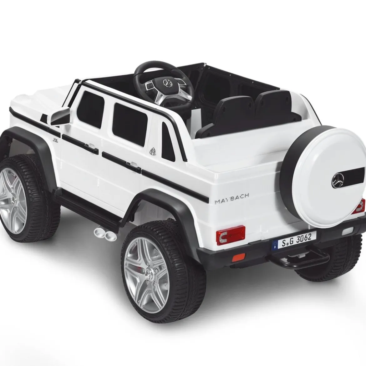 Kinder Elektroauto mit Fernbedienung Lizenzierter Mercedes-Benz Maybach Batteriebetriebener Jeep