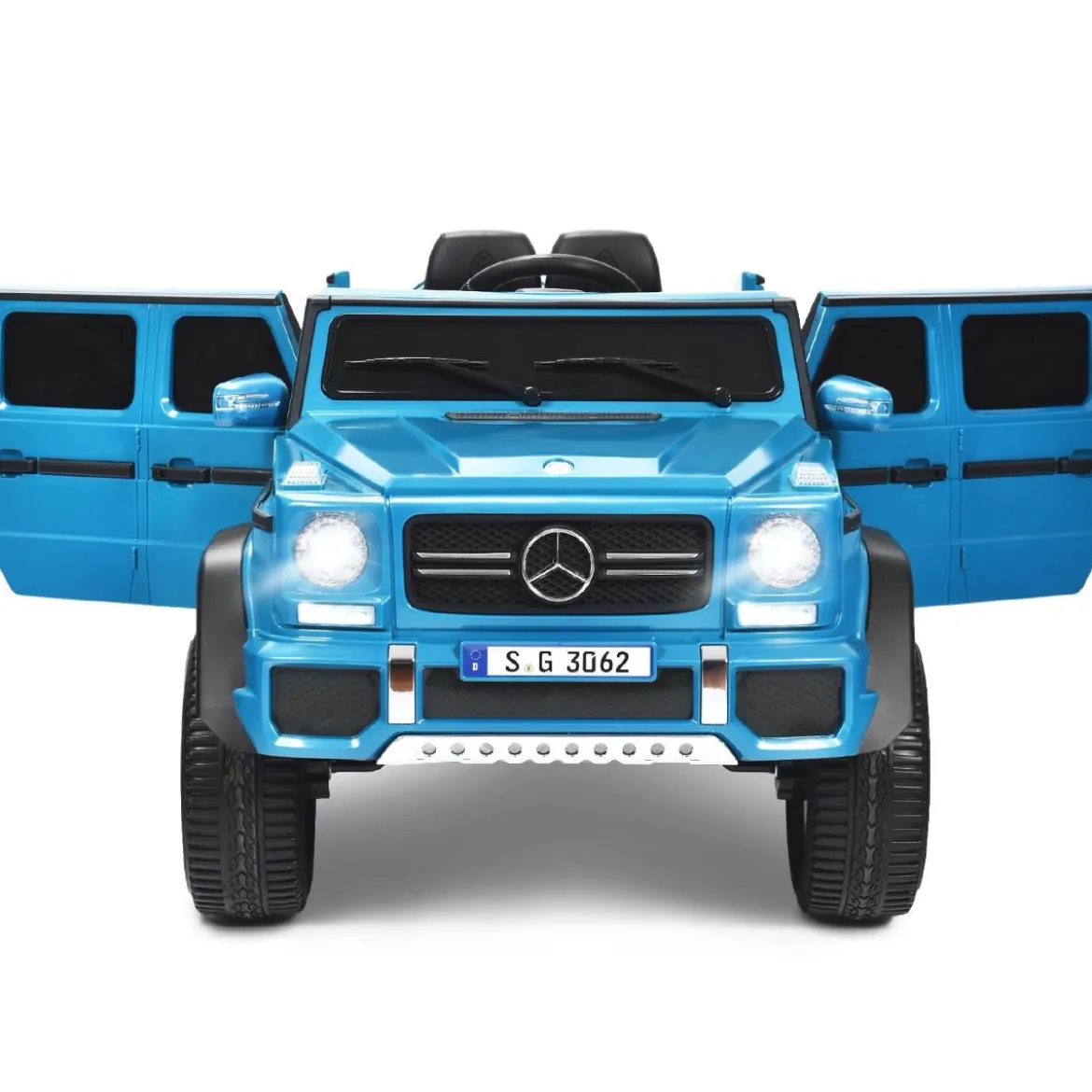 Kinder Elektroauto mit Fernbedienung Lizenzierter Mercedes-Benz Maybach Batteriebetriebener Jeep