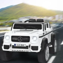 Kinder Elektroauto mit Fernbedienung Lizenzierter Mercedes-Benz Maybach Batteriebetriebener Jeep