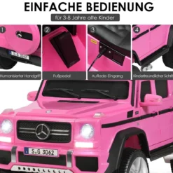 Kinder Elektroauto mit Fernbedienung Lizenzierter Mercedes-Benz Maybach Batteriebetriebener Jeep