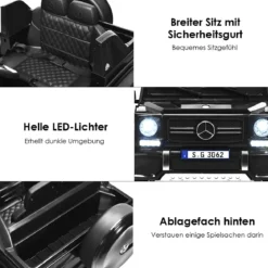 Kinder Elektroauto mit Fernbedienung Lizenzierter Mercedes-Benz Maybach Batteriebetriebener Jeep