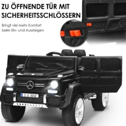Kinder Elektroauto mit Fernbedienung Lizenzierter Mercedes-Benz Maybach Batteriebetriebener Jeep