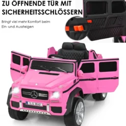 Kinder Elektroauto mit Fernbedienung Lizenzierter Mercedes-Benz Maybach Batteriebetriebener Jeep