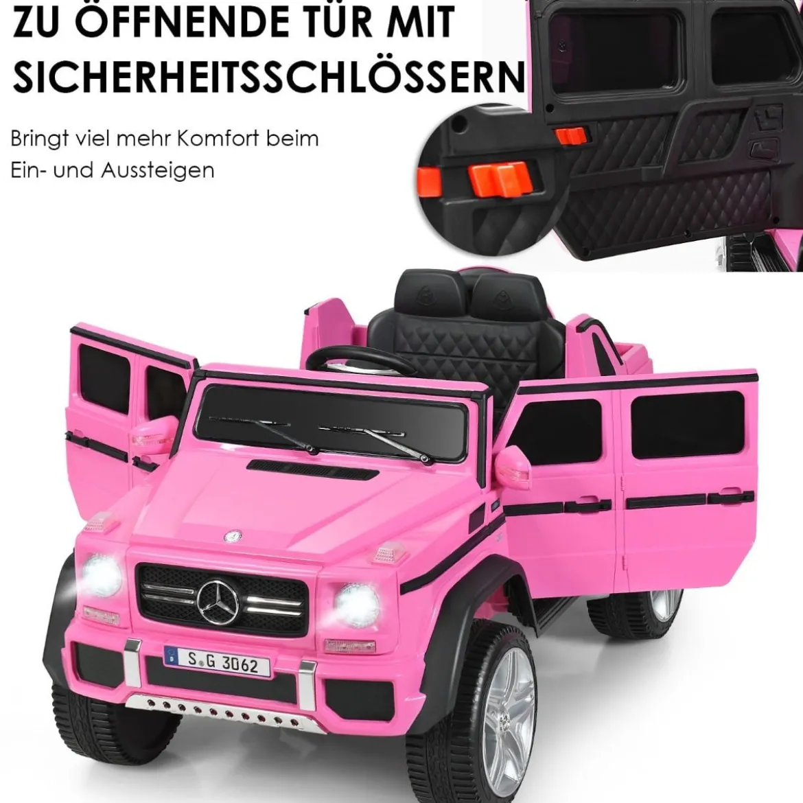Kinder Elektroauto mit Fernbedienung Lizenzierter Mercedes-Benz Maybach Batteriebetriebener Jeep