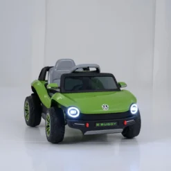 Kinder Elektroauto VW inkl. 2,4G Fernbedienung 12V Kinderauto Elektrisch Elektrofahrzeug Grün