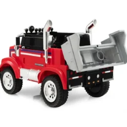 Kinder-Elektro-Traktor Optimus Prime Muldenkipper für Kinder 106,5 x 63,5 x 70 cm Rot