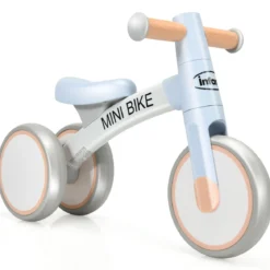 Kinder Laufrad Balance Fahrrad Balance Bike Kinderlaufrad Lauflernrad Dreirad ohne Pedal für Kinder Blau
