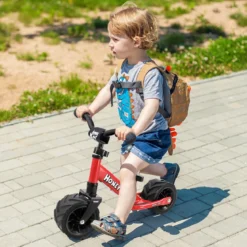 Kinderlaufrad Kinder Fahrrad Lauflernrad Rot 66 x 38 x 55 cm