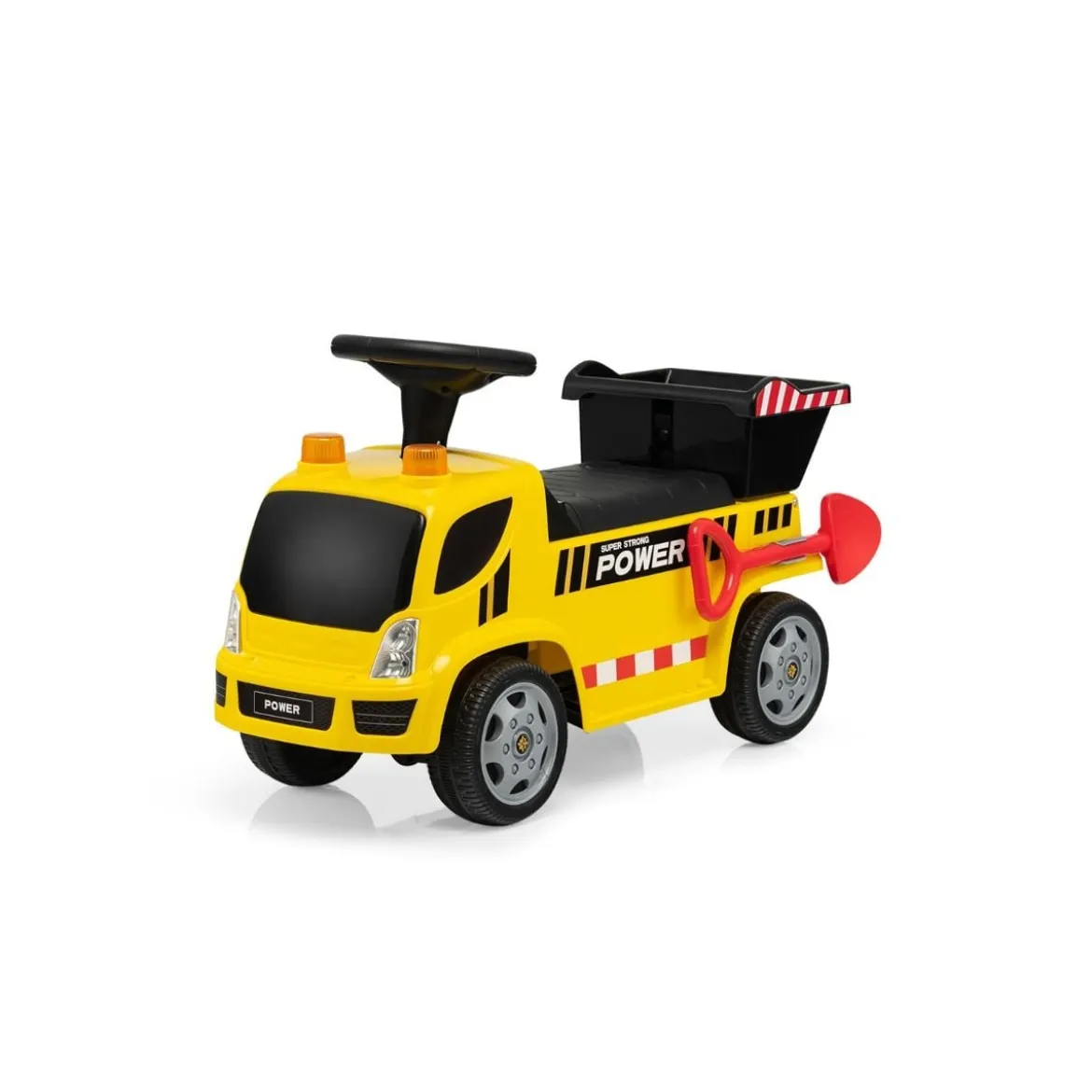 Kinder LKW mit Kippeimer & abnehmbarer Schaufel für Kinder im Alter von 18–36 M. Gelb