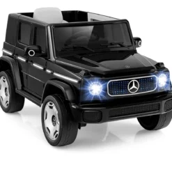 Kinder Mercedes-Benz Elektroauto mit 2,4G Fernbedienung & Scheinwerfer 12V Elektrofahrzeug