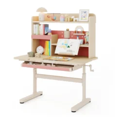 Kinderschreibtisch mit Kinderstuhl Schülerschreibtisch ergonomischer Kinderschreibtischstuhl