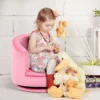 Kindersessel Kindercouch Kindersofa Drehsofa Kinder Minisofa Rosa