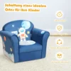 Kindersessel mit Astronauten-Motiv Kindercouch Babysessel 51 x 37,5 x 44 cm Blau