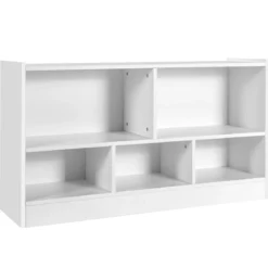Kinder Spielzeugschrank aus Holz Kinderregal Bücherregal 111 x 30 x 61,5 cm