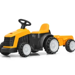 Kinder Traktor 2-Gang 6V Aufsitztraktor Kinderfahrzeug Elektroauto Gelb