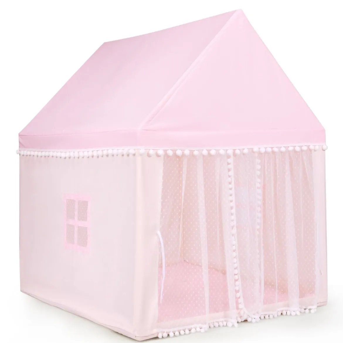 Kinderzelt Spielhaus Kinderspielhaus Prinzess Prinzessin Kinderspielzelt Rosa
