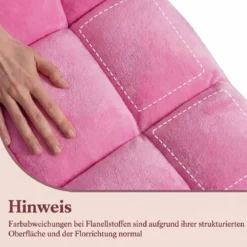 Klappbarer Bodenstuhl Bodensessel mit Verstellbarer Rückenlehne & Hochdichtem Schaumstoff Farbe wählbar