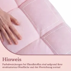 Klappbarer Bodenstuhl Bodensessel mit Verstellbarer Rückenlehne & Hochdichtem Schaumstoff Farbe wählbar