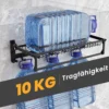 Klappbarer Handtuchhalter mit Verstellbarer Handtuchstange & Beweglichen Haken Handtuchregal