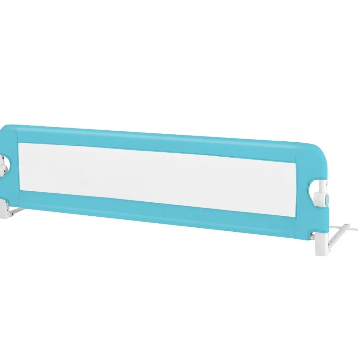 Klappbares Bettgitter mit Verstellbarer & EIN-klick-Faltung Gurte Bettschutzgitter 150 x 42cm