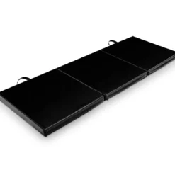 Klappbare Weichbodenmatte mit 2 Griffen Rutschfeste Gymnastikmatte 180 x 60 x 5 cm