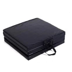 Klappbare Weichbodenmatte mit 2 Griffen Rutschfeste Gymnastikmatte 180 x 60 x 5 cm