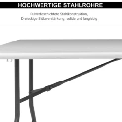 Klapptisch Biertisch Campingtisch Koffertisch Esstisch Gartentisch Balkontisch