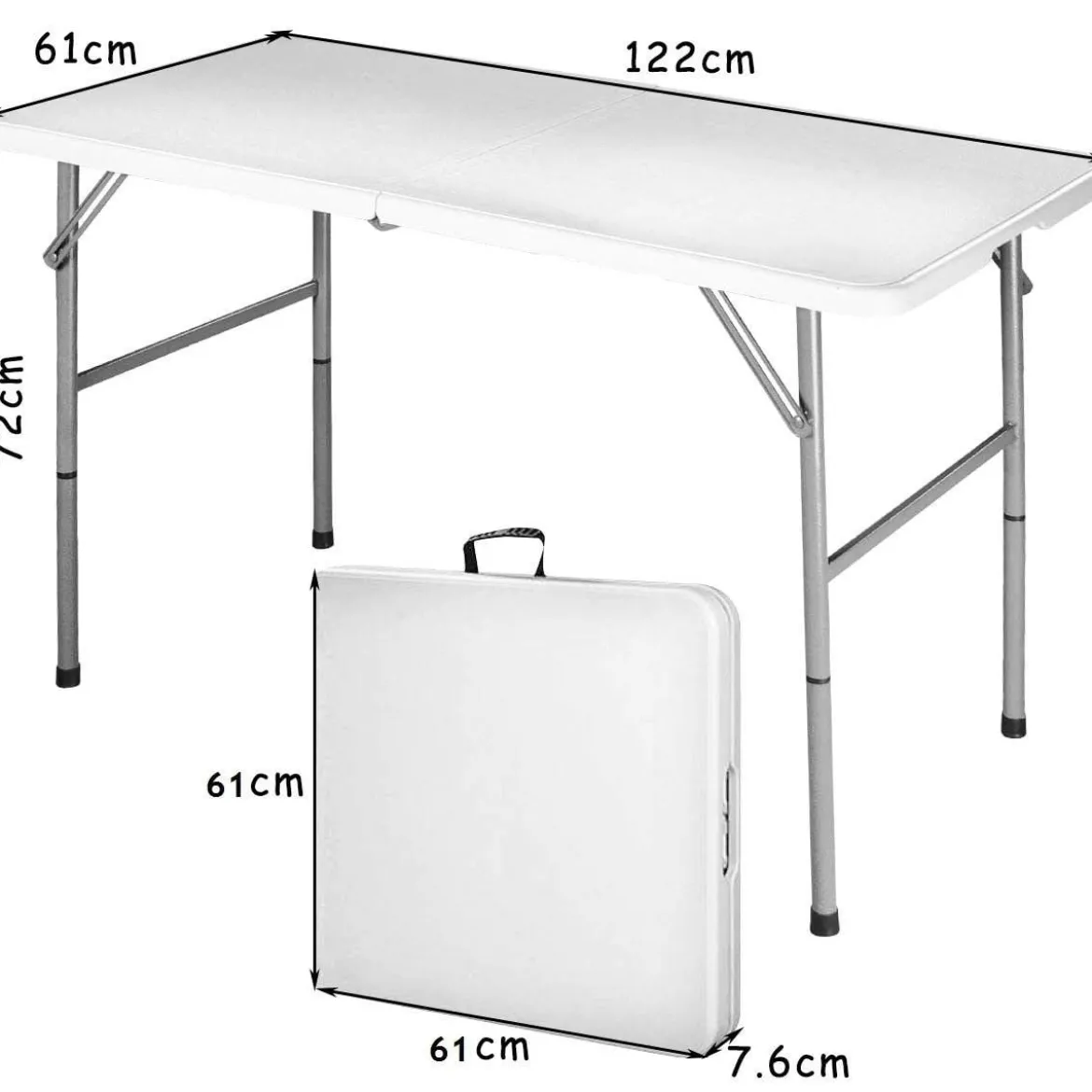 Klapptisch Campingtisch Biertisch Koffertisch Esstisch Tisch klappbar Gartentisch Balkontisch