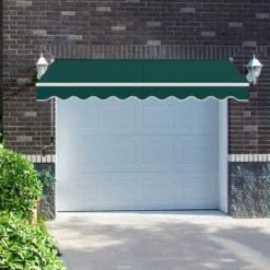 Klemmmarkise 350 cm breit Balkonmarkise ohne Bohren UV-beständig höhenverstellbar