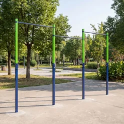 Klimmzugstange Reckstange Höhenverstellbar 80-172 cm aus Verzinktem Stahl bis 330 kg