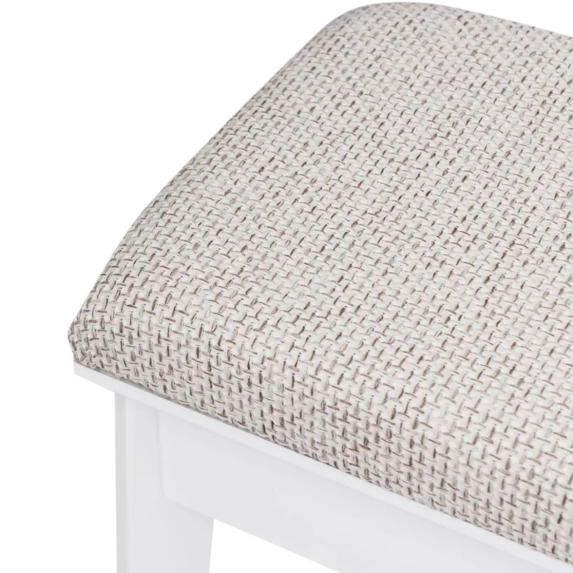 Kosmetiktisch Set 4 Schubladen Schminktisch Frisiertisch mit Hocker und Spiegel Holz