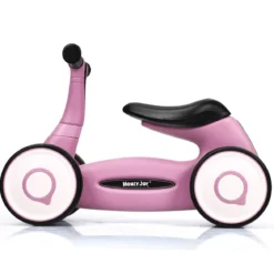 Laufrad Balance Fahrrad Balance Bike Kinderlaufrad Lauflernrad für Kinder Fahrrad Lernlaufrad ohne Pedal für Kinder 59x29x40cm Rosa
