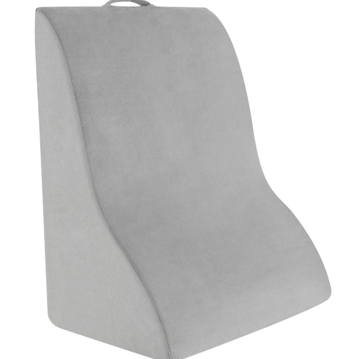 Lesekissen für Bett & Sofa mit Waschbarem Bezug Venenkissen zum Beine Hochlagern Grau
