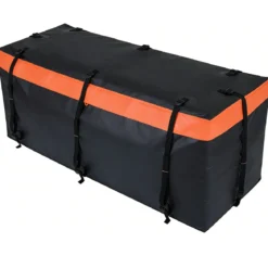 455 L Heckbox für Anhängerkupplung mit Riemen & Aufbewahrungstasche Wasserdichte Gepäcktasche